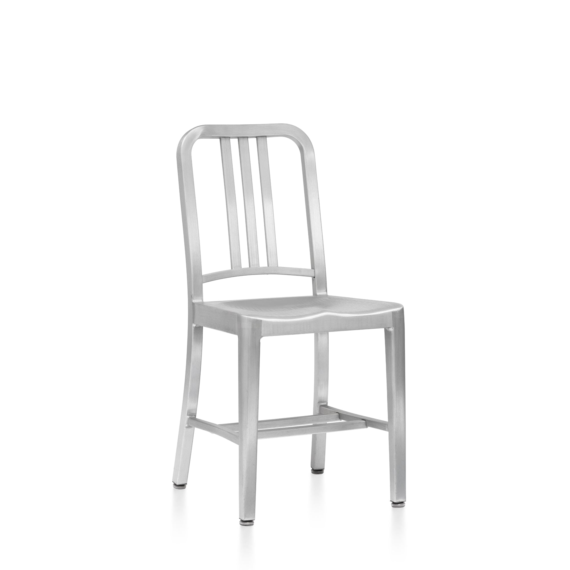 Recycled aluminum chair by Emeco