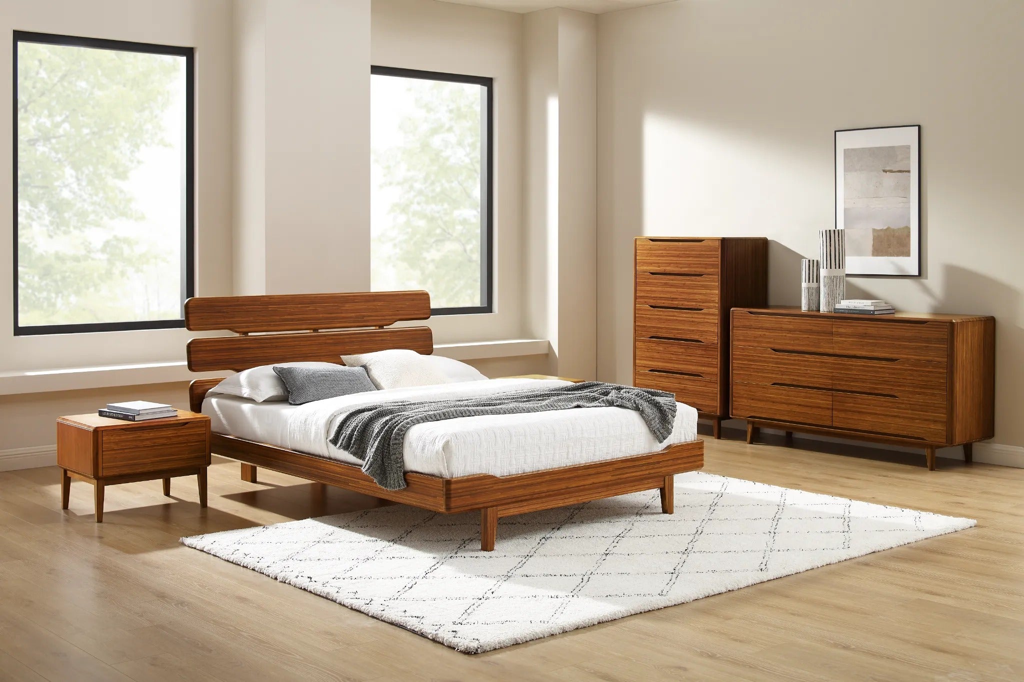 Currant Bamboo Bedframe