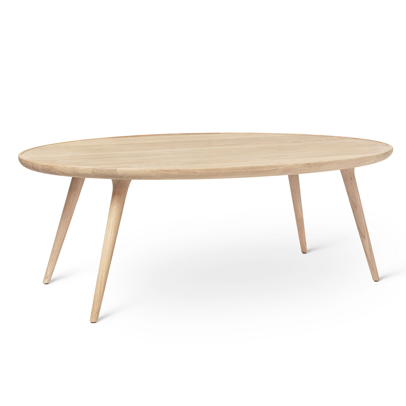 Accent Oval Lounge Table, Sustainable Oak