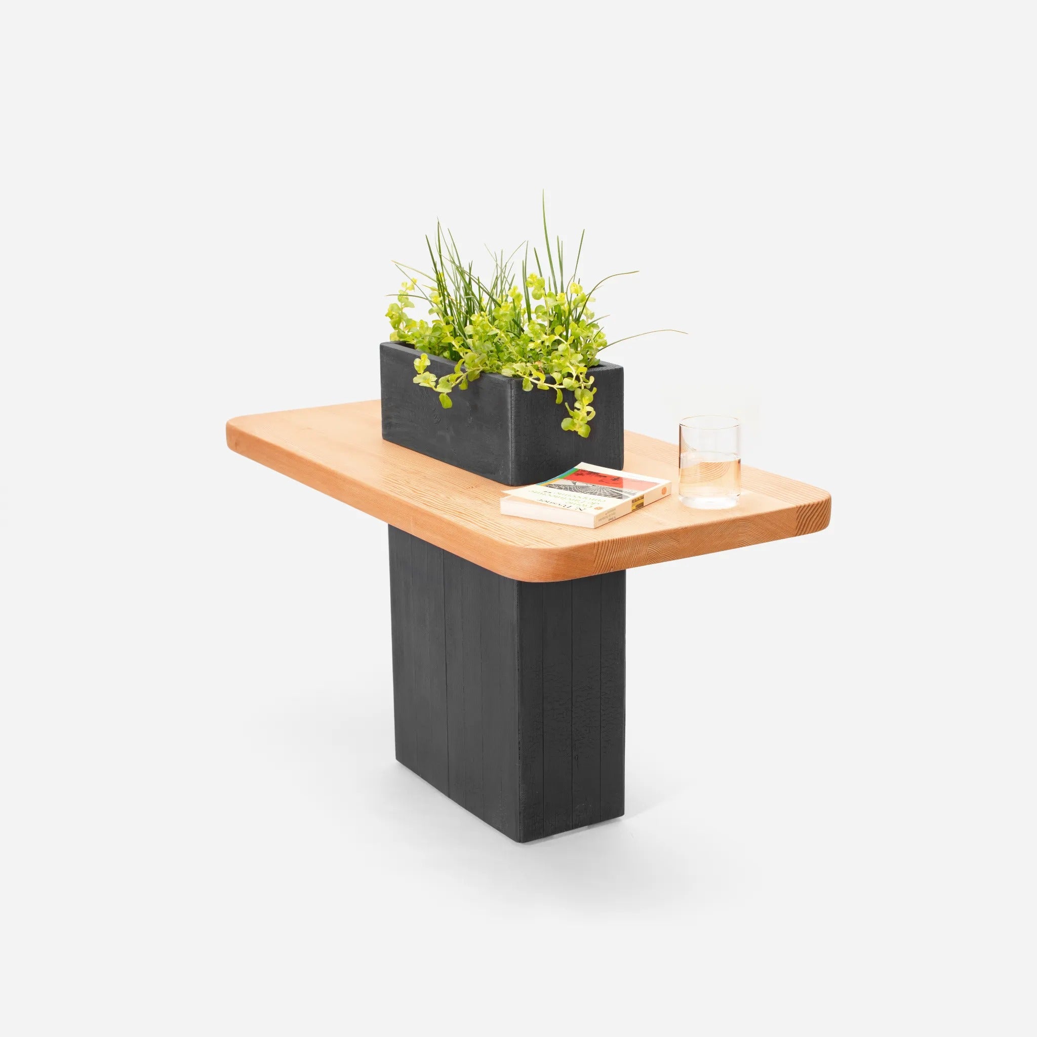 VegeTABLE Side Table With Planter